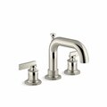 Kohler Deck-Mount Bath Faucet Trim With Diverter in Vibrant Polished Nickel T35912-4-SN